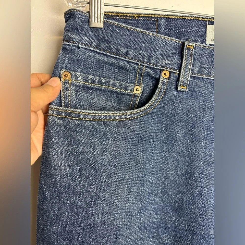 VTG Levi’s 505 Jeans Men’s 34X32 Regular Fit Denim Blue Work‎ Casual Durable
